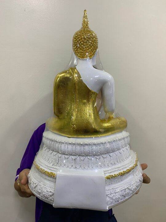 พระปางสะดุ้งมาร-พระปางชนะมาร-กว้าง13นิ้ว-สูง18นิ้ว