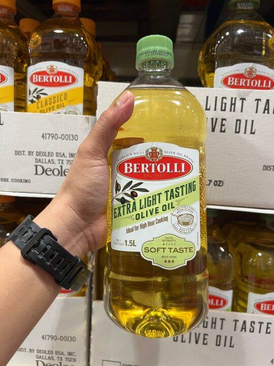BERTOLLI EXTRA LIGHT OLIVE OIL 1.5 LITERS Lazada PH