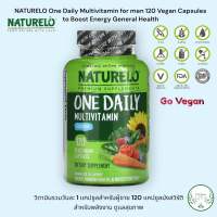 NATURELO One Daily Multivitamin for men 120 Veget Capsules วิตามิน รวม สำหรับผู้ชาย 1 เม็ด 120 แคปซูลผัก