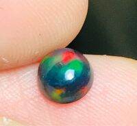 โอปอลธรรมชาติหลากสี 0.43 กะรัต ทรงกลม 6 มม 0.43cts natural multi color play opal 6mm round