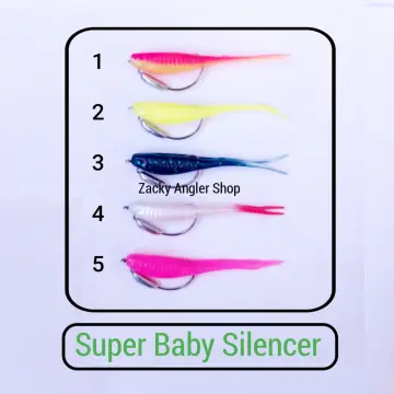 UMPAN OZMY SILENCER 8 CM PAKAI HOOK