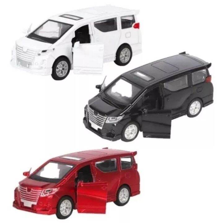 Diecast Car Model Alphard Pull Back Lazada Indonesia