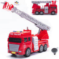 ProudNada Toys ของเล่นเด็ก รถกระเช้าดับเพลิง(พ่นน้ำได้) 1:14 TRUCK CITY SERIES CAR NO.SH-9056