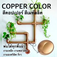 สีทองแดง สีสเปรย์ Copper สี2k สีพ่นเฟอร์นิเจอร์ สีพ่นของตกแต่ง By Svrpaint