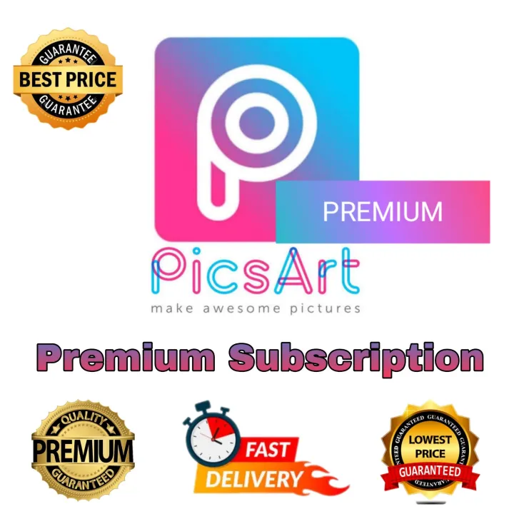 Picsart Gold Premium Subscription Lazada PH