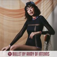 BULLET BY ARMY OF INTERNS ชุดว่ายน้ำ วันพีซ แขนยาว รุ่น Tracker suit / สีดำ+ลายปริ้นท์