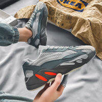 รองเท้าผู้ชายทรง Yeezy 700รองเท้าแฟชั่นสำหรับคุณพ่อ I ใส่เล่นกีฬาลำลองใส่วิ่งแมทช์ลุคง่ายระบายอากาศได้ดีใส่ช่วงฤดูร้อนสำหรับผู้ชายแบบใหม่ปี2023