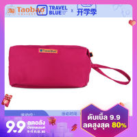 TravelBlue กระเป๋าใส่อุปกรณ์อาบน้ำสำหรับเดินทางท่องเที่ยวสีฟ้ากระเป๋าเครื่องสำอางกระเป๋าเก็บของสำหรับเดินทางทำงานต่างจังหวัดกระเป๋าเก็บอุปกรณ์อาบน้ำแบบพกพาสะดวก