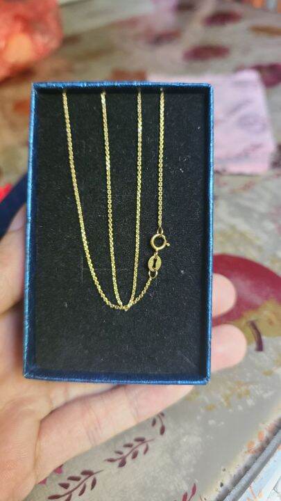 Lazada 18k gold on sale necklace