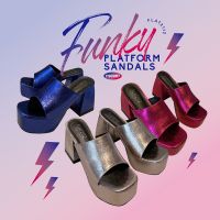 FLAT2112 FS0007 : FUNKY PLATFORM SANDALS