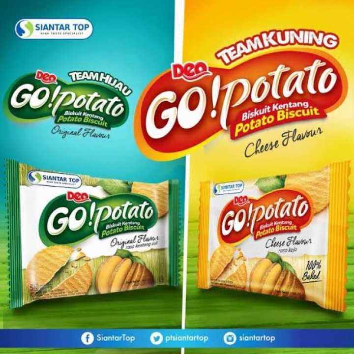 GO potato snack ringan dan enak isi 20 pcs | Lazada Indonesia