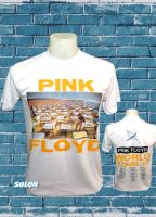 เสื้อวง PINK FLOYD วงร็อค ไม่มีตะเข็บข้าง คอฟิต ป้ายUS เสื้อวินเทจ เสื้อผู้ชาย วงดนตรีต่างประเทศ