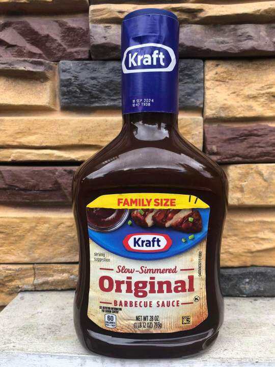 Kraft Slow Simmered Barbecue Sauce Original Spicy Honey Lazada Ph