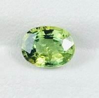 ไพลินเขียวธรรมชาติ 1.98cts 8x6x4.5mm 1.98cts natural green sapphire  8x6x4.5mm