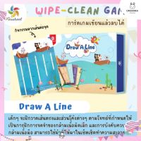 สมุดเกมกิจกรรมลากเส้นต่อจุด Pinwheel Wipe And Clean : Hand Writing Training รุ่น Draw A Line