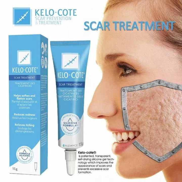 KELO COTE SCAR TREATMENT 15g menghilangkan bekas luka, jahitan paska