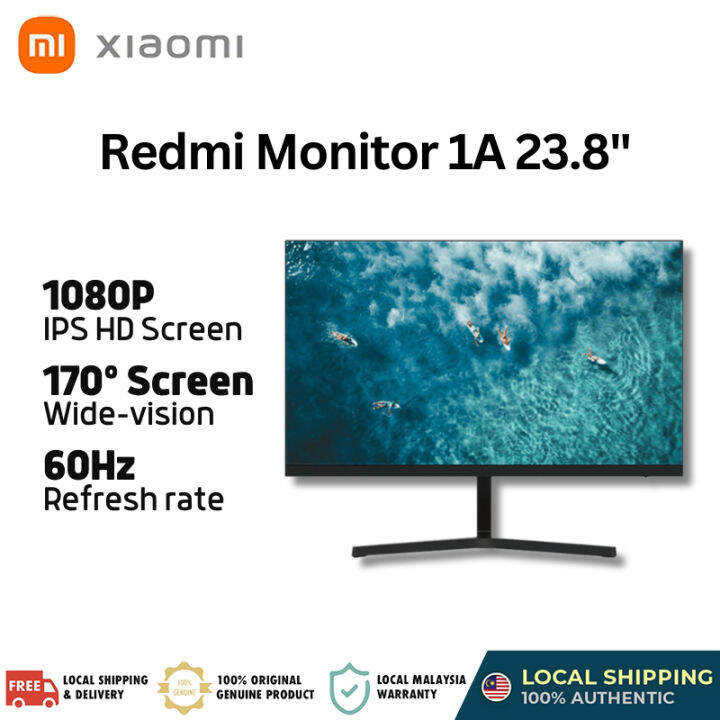 Xiaomi Redmi Monitor 1A 1C 23.8 Inch 1080p HD IPS 75Hz Computer Display ...