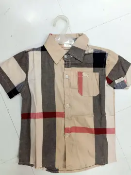 Burberry polo kids sale grey