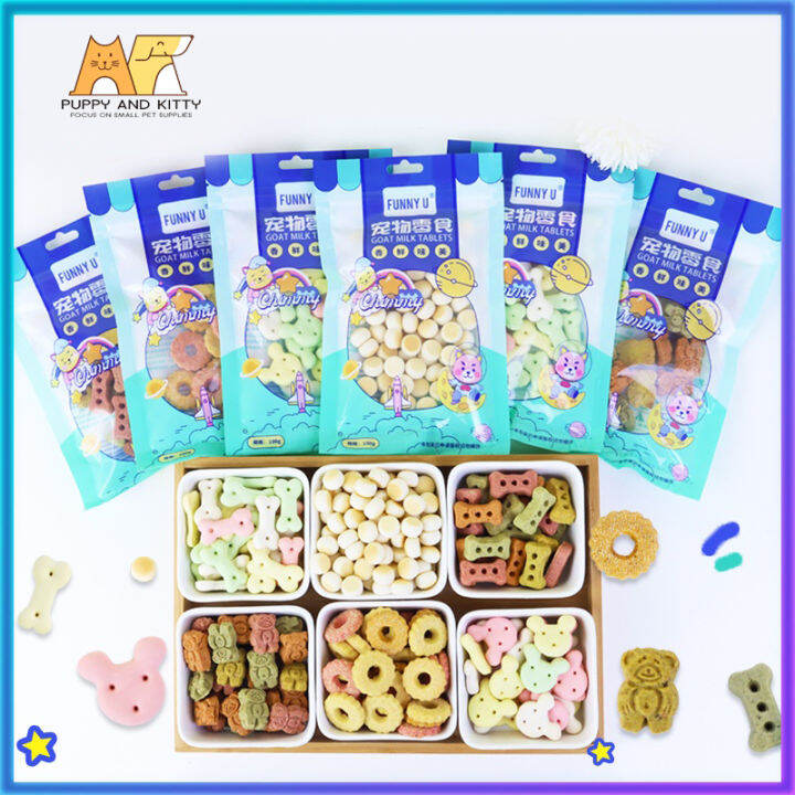 Dog cookies pet cat biscuits treats 100g pet food snacks Lazada PH