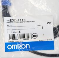 E32-T11R สายไฟเบอร์ ออฟติค Fiber optic sensor through-beam M4 head high flex R1 fibre 3m cable ใน  กทม