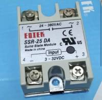 Solid state Module SSR 25 DA input 3-32 VDC output 24-380 VAC Fotex โซริดเตรท สินค้าใหม่พร้อมส่ง