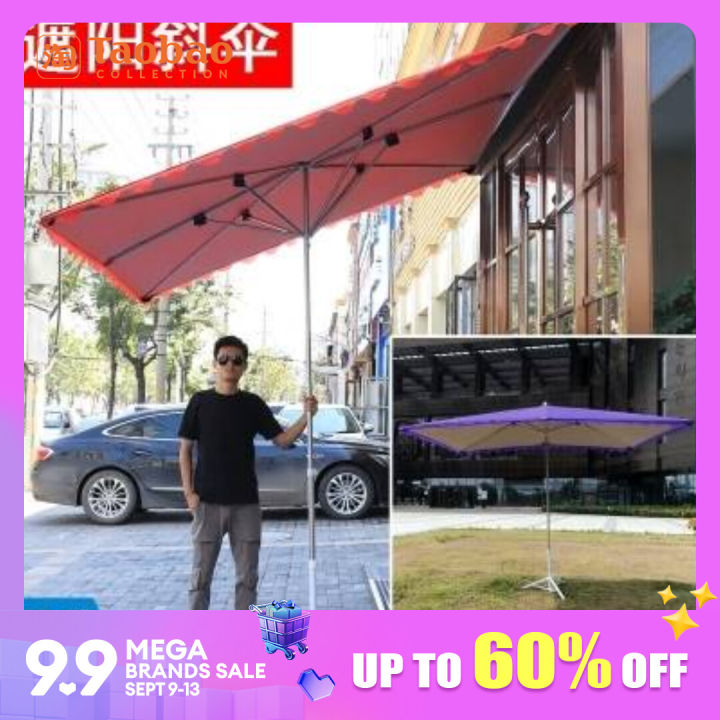 Square Umbrella Stall Umbrella Outdoor Large Sun Umbrella Beach Umbrella Square Umbrella