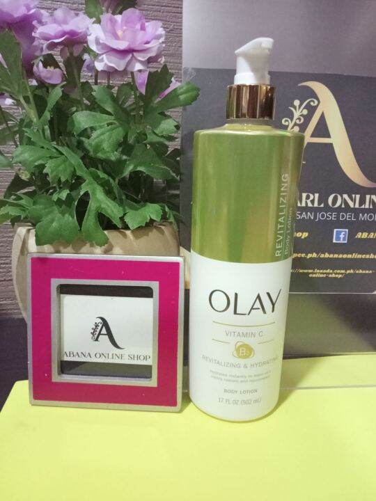 Olay Vitamin C B3 Revitalizing & Hydrating Body Lotion 17 FL oz (502ml