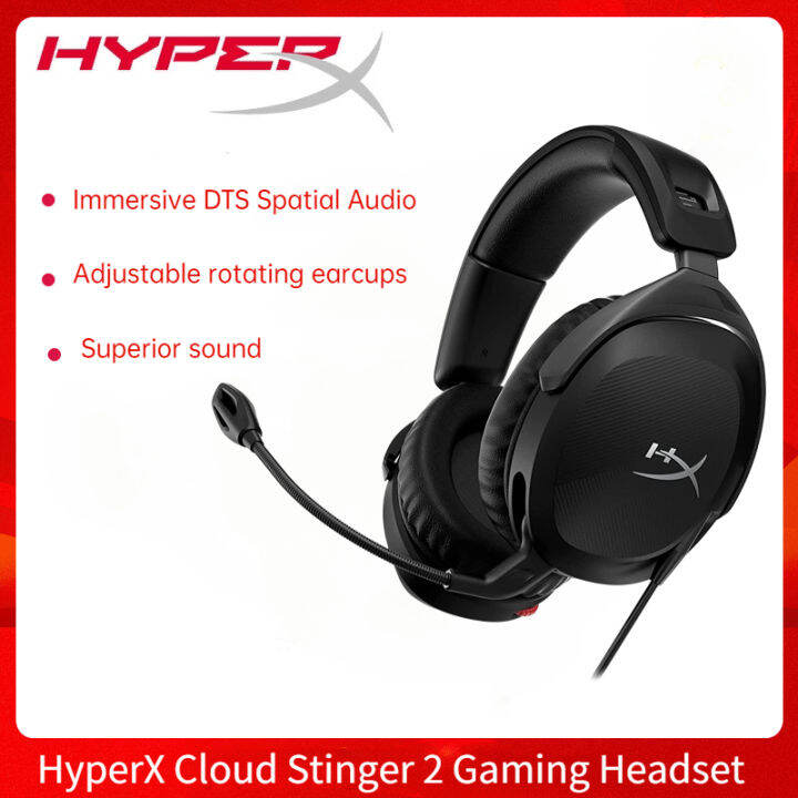 Original HyperX Cloud Stinger 2 Gaming Headset DTS HeadphoneX Spatial