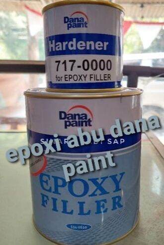 Cat Duco Epoxy Epoxi Filler Abu Abu Hardener Danapaint Cat Dasar