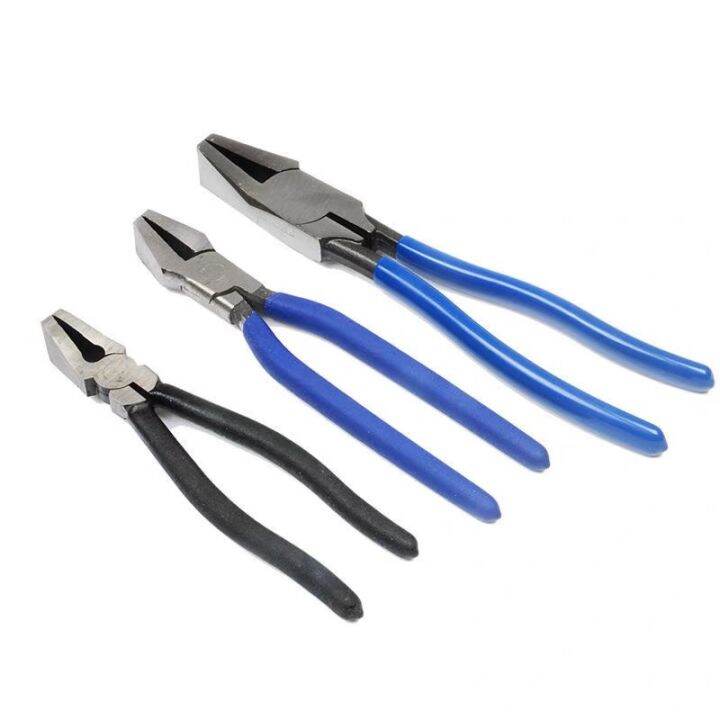 Glass Pliers Plain Top Breaking Piece Toothed Clamping Toothless Tile