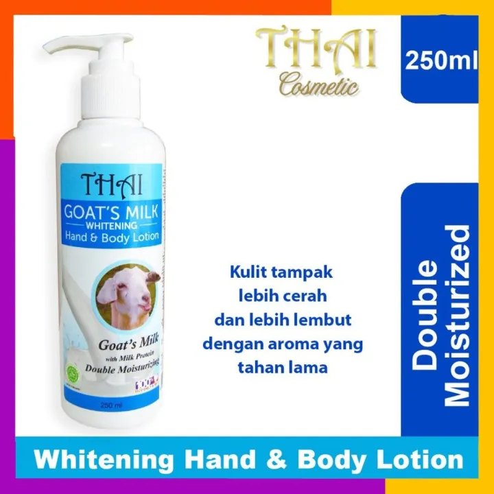 Hand Body Lotion Goats Milk 250ml Susu Kambing Whitening Original