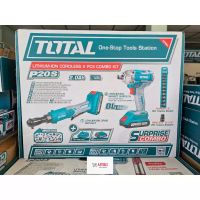 TOTAL รุ่น TOSLI23043 COMBO SET 13 เครื่องยิงลูกบ๊อกซ์+ด้ามฟรีไร้สาย 20V+ชุดลูกบ๊อกซ์ พร้อมแบต 2.0Ah 2ก้อน และแท่นชาร์จ