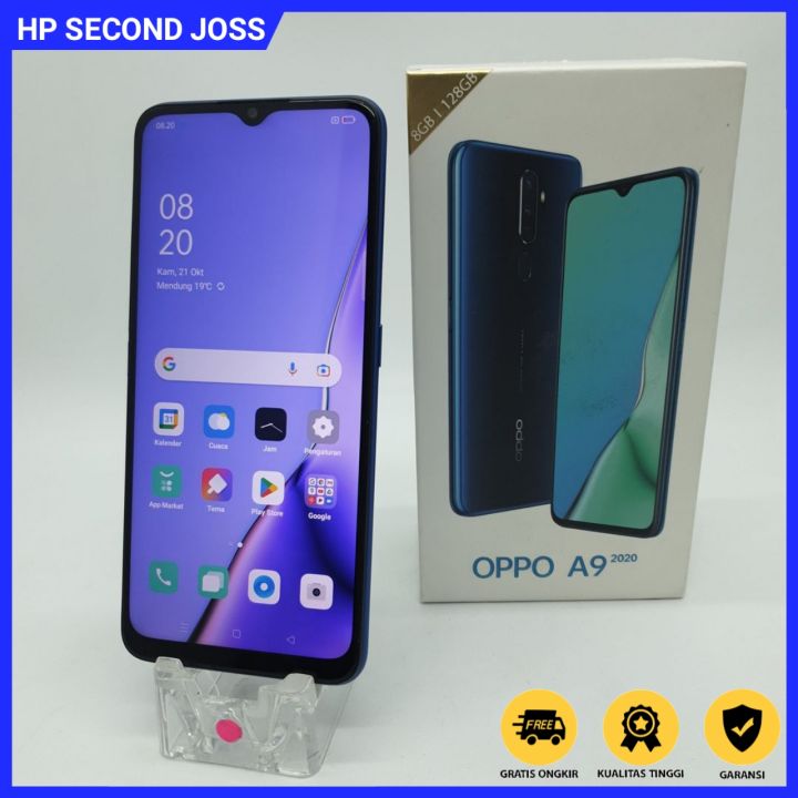 oppo a9 2020 8gb 128gb bekas