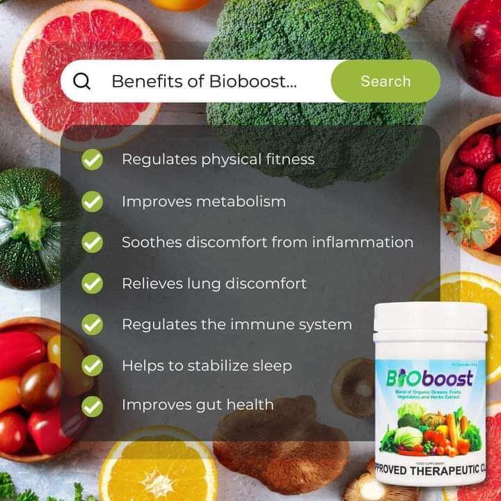 BIOBOOST Natural and Organic.It contains 52 vegetables and fruits plus