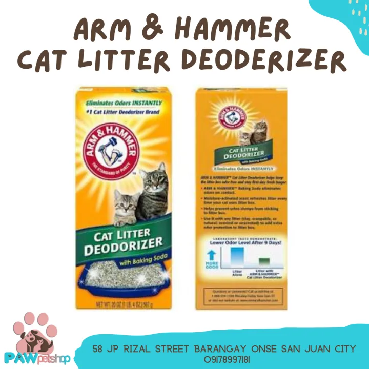 Arm & Hammer Cat Litter Deodorizer with Baking Soda 20 oz Lazada PH