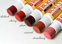 burts bees lip shimmer