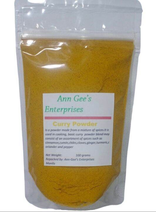 Curry Powder 100 grams Lazada PH