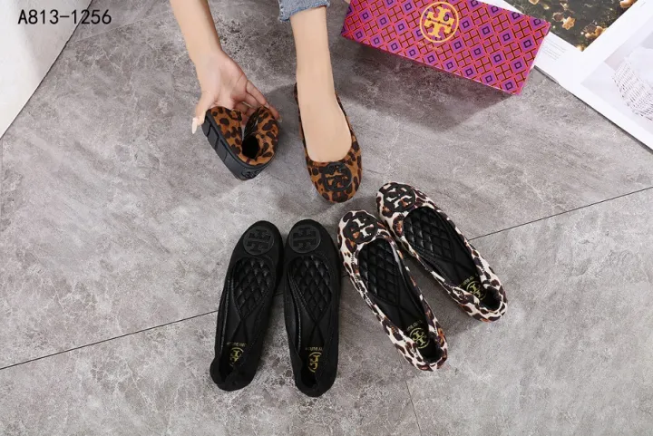 tory burch cheetah print flats