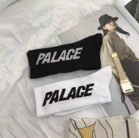 Palace Logo Classic Socks ถุงเท้ายาวแต่งโลโก้ สไตล์ฮิปฮอป ใส่กับสไนเกอร์ เล่าสเก็ตบอร์ด สวยๆ ไม่มีผิดหวัง