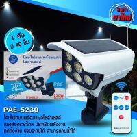 โคมไฟถนนพร้อมแผงโซล่าเซลล์รุ่นPAE5230