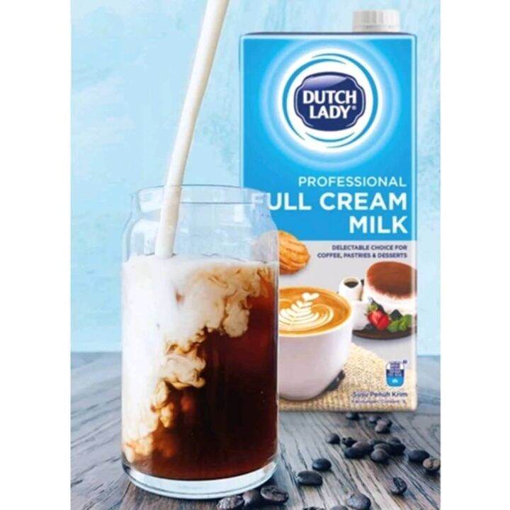 Dutch Lady Professional Full Cream Milk UHT [Halal] 1L Full Cream