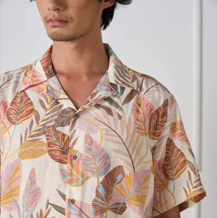 shirtoria-hawaii-bondi-เสื้อเชิ้ตฮาวาย-เสื้อเชิ้ตแขนสั้น-เสื้อเชิ้ตผู้ชาย-noniron-ไม่ต้องรีด