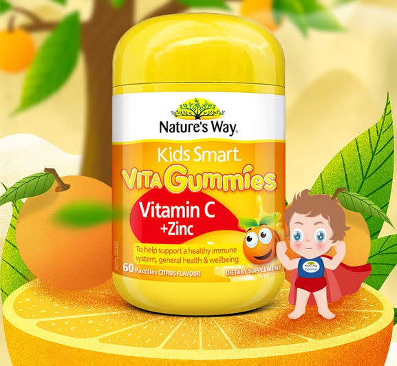 kid-vitamin-c-gummy-กัมมี่วิตามินซีเด็ก-อาหารเสริมเด็ก-วิตามินซีเด็ก-nature-way-kids-smart-vita-gummy-vitamin-c-zinc