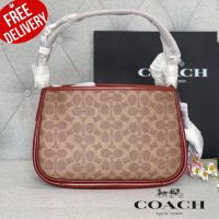 กระเป๋าถือ กระเป๋าสะพาย งาน SHOP Coach Cary Crossbody In Signature Canvas