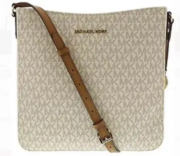 Michael Kors Jet Set Travel Large Messenger/Crossbody + dust bag (Brown)