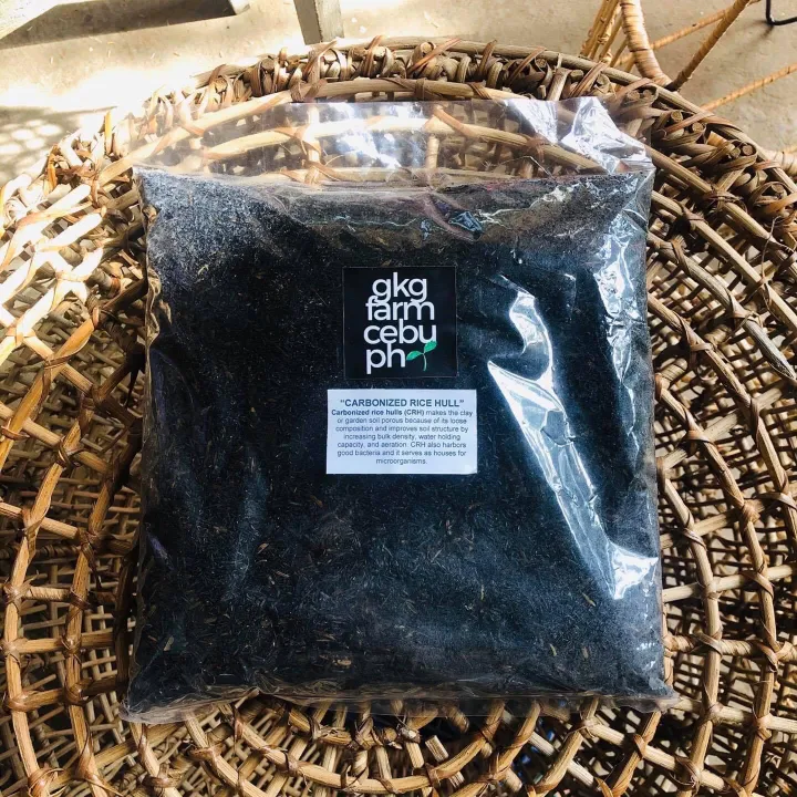 GKG Farm Quality Carbonized Rice Hull (40 Pesos per 500g pack) | Lazada PH