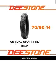 ยางนอกมอเตอร์ไซต์ 70/90-14 D822 #Mio #AUTO