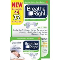 Breathe Right Nasal Strips, Extra Strength Clear