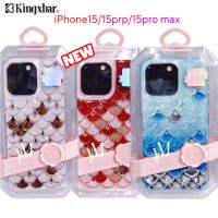 kingxbar เคสเกล็ดลายนางเงือก 3D New iPhone15 Series