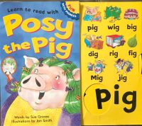 ? Learn to read with ? Posy the Pig (Fun with Phonic✍️ ผู้เขียนโดย Sue Graves y 1 más ?‍? ภาพประกอบโดย Jan Smit